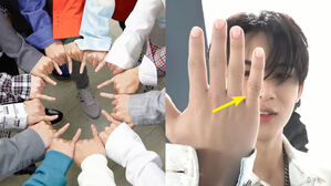 [SBS Star] The Shape of MINGYU's Finger Changed Because of SEVENTEEN's Matching Team Ring?