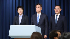 김은혜 신임 홍보수석, 이관섭 정책기획수석, 임종득 국가안보실 2차장 (왼쪽부터) (사진=연합뉴스)