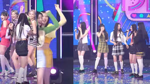 [SBS Star] VIDEO: TWICE Show Great Love for NewJeans on 'Inkigayo'