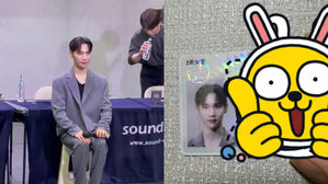 [SBS Star] AB6IX JEON WOONG Asks Fans for His Driver's License Photo at Fan Sign; He Really Uses It