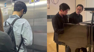 [SBS Star] VIDEO: Park Bo Gum Spotted at His University; Also Seen Improvising on the Piano
