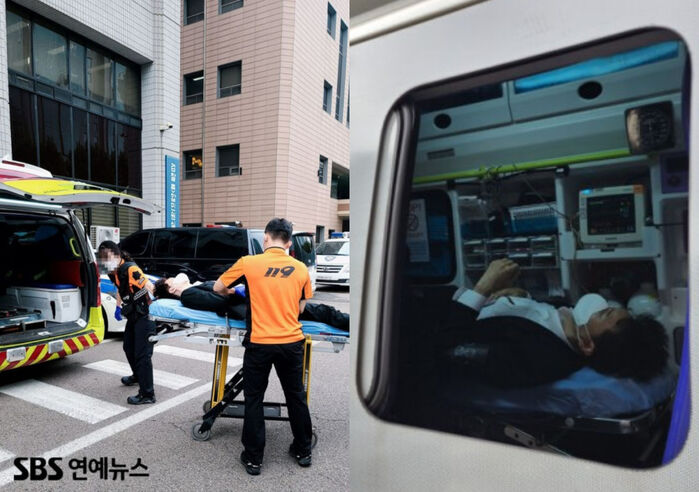 Comedian Park Soo Hong Taken to Hospital After Being Assaulted by His Father