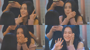 [SBS Star] VIDEO: BLACKPINK JISOO Accidentally Flips a Fan Off; Her Response Is Too Cute