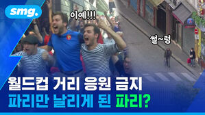 월드컵 거리 응원 금지  파리만 날리게 된 파리?