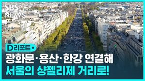 [D리포트] "서울 중심도 샹젤리제 거리처럼"