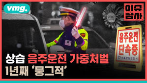 상습 음주운전 가중처벌 1년째 뭉그적