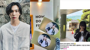 [SBS Star] It Turns Out ASTRO ROCKY Sent Girlfriend Park Bo-yeon "I Love You"-messaged Snacks Before