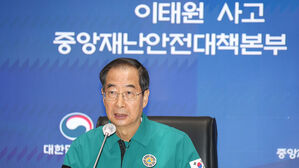 이태원사고 중대본 회의 주재하는 한덕수 국무총리