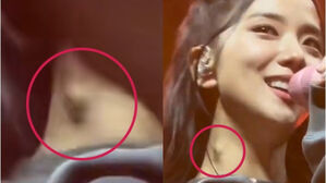 [SBS Star] Fans Worry After Spotting a Lump on BLACKPINK JISOO's Neck