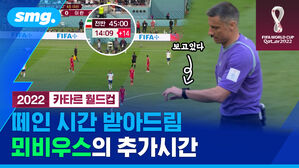 2022 카타르 월드컵 페인 시간 받아드림 뫼비우스의 추가시간