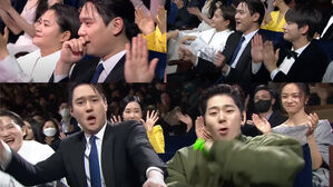 [SBS Star] VIDEO: Ko Kyoung Pyo Has a Blast During NewJeans&middot;ZICO's Performance at 'Blue Dragon Film Awards'