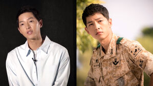 [SBS Star] Song Joong Ki Talks About Not Being Able to Walk Due to Injury from 'Descendants of the Sun' Shooting