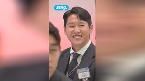 지난 8일 청와대 영빈관, 만찬에 참석한 축구대표팀