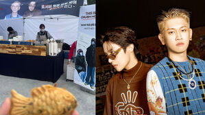 [SBS Star] BTS J-HOPE Treats Crush & His Fans to the Most Popular Winter Street Snack in Korea