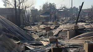 미얀마군, 26개 마을 불태워 폐허로