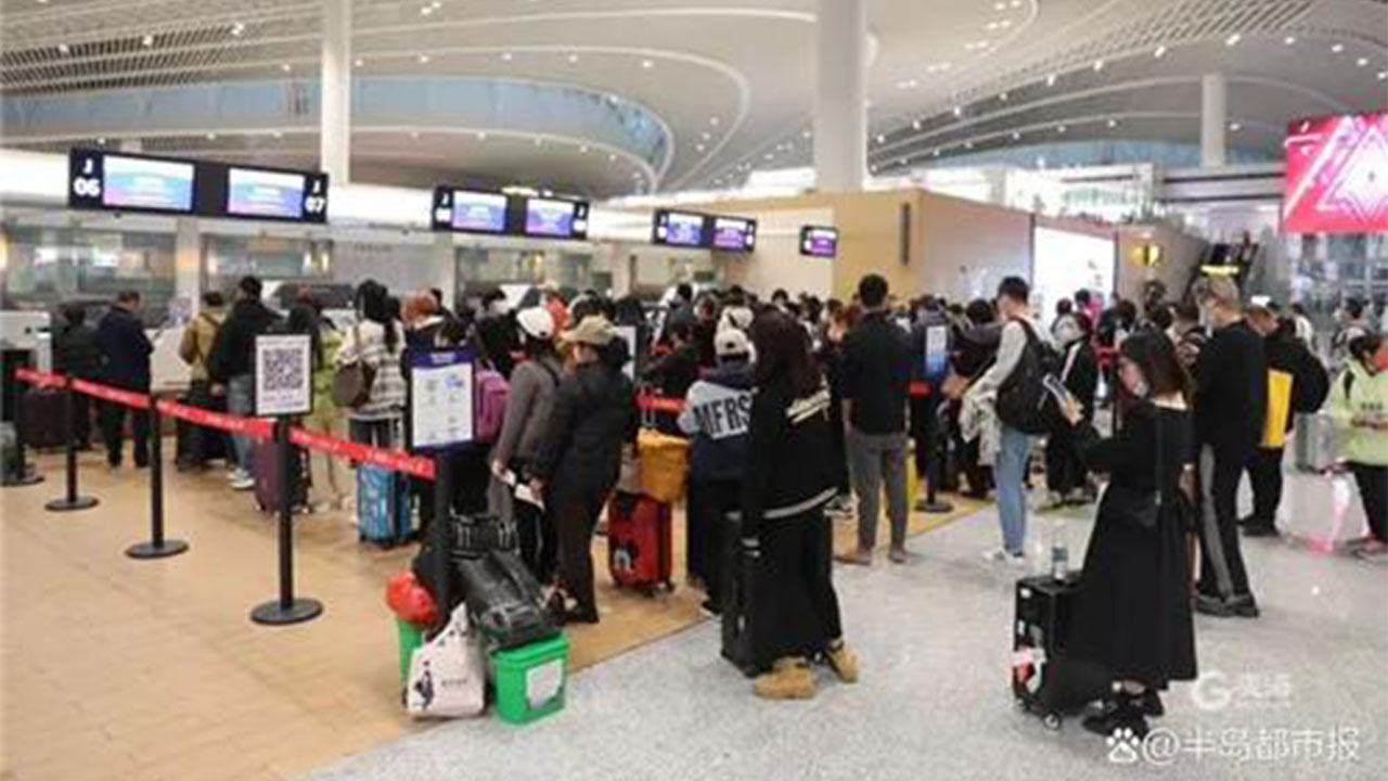무비자 9개월간 칭다오공항 입국 한국인 25만명…전년 대비 60%↑