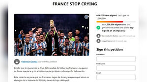 [뉴스딱] "프랑스 그만 징징대"…재경기 청원에 반격 나선 아르헨 팬들