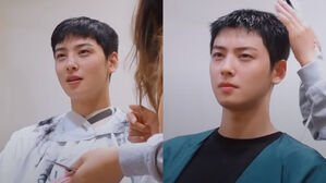 [SBS Star] VIDEO: Cha Eun-woo States that He Looks like His Younger Brother with His Hair Short