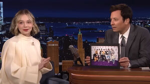 [SBS Star] VIDEO: 'Wednesday' Emma Myers Shares Her Love for SEVENTEEN on 'The Tonight Show'