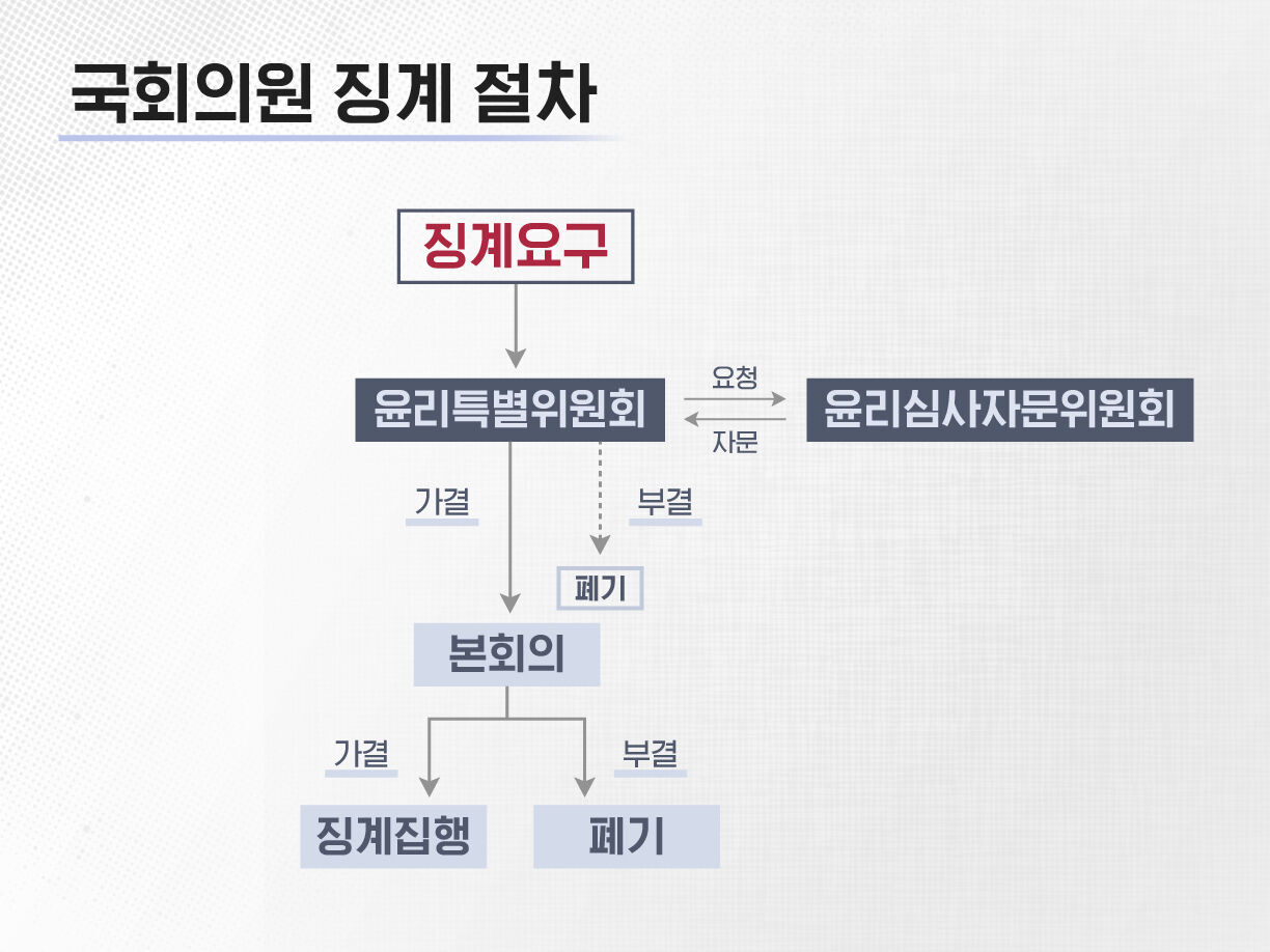 사실은 의원 징계안