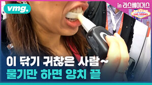 이 닦기 귀찮은 사람 물기만 하면 양치 끝