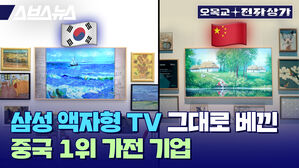 오목교 전자상가 스브스뉴스 삼성 액자형 TV 그대로 베낀 중국 1위 가전 기업