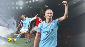 홀란 26호골&hellip;맨시티 선두 탈환