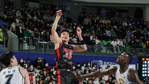 19일 KCC전에서 슛을 시도하는 한국가스공사 이대성 (사진=KBL 제공, 연합뉴스)