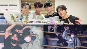 [SBS Star] VIDEO: ASTRO Cha Eun-woo Spotted Having the Time of His Life at MOONBIN & SANHA's Concert