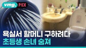 욕실서 할머니 구하려다 초등생 손녀 숨져