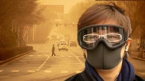 [영상] "마스크 해제여도 벗지 마세요"…중국 덮친 최악의 황사