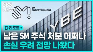 [D리포트] 하이브, 남은 SM 주식 처분 어떻게&hellip;손실 우려 전망 나왔다