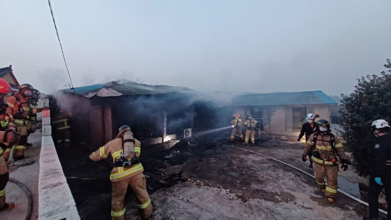 전남 진도군 주택 화재