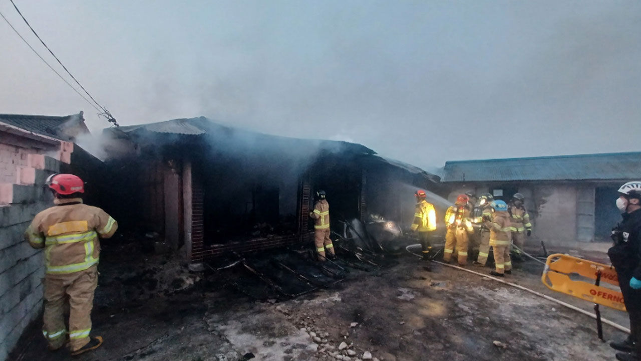 전남 진도군 주택 화재