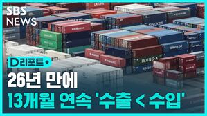 [D리포트] 수출 6개월째 마이너스…반도체 수출 34.5% 급감