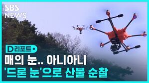 [D리포트] "산불 꼼짝 마"&hellip;드론 감시단 출격
