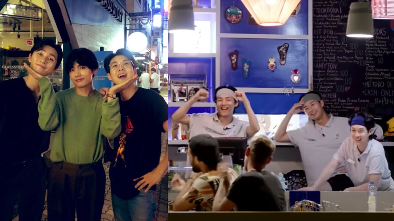 [SBS Star] Choi Woo Shik Brags to Customers About Park Seo Jun Joining 'The Marvels' & V Being BTS