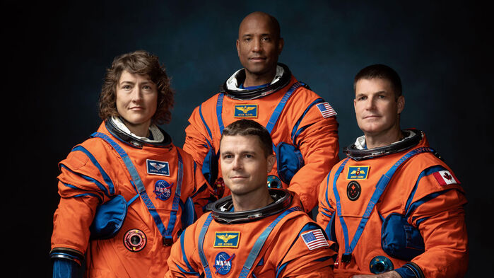 '아르테미스 2단계' 임무를 수행할 우주비행사 4명 (사진=NASA 홈페이지 제공, 연합뉴스)