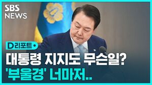 [D리포트] 윤 대통령 국정운영 긍정 30.1% vs 부정 60.9%