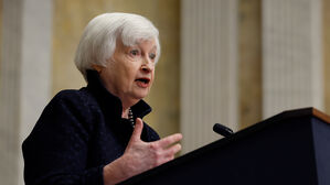 미국 재무 "세계경제 전망 꽤 밝아…부정론 부풀리지 않을 것"