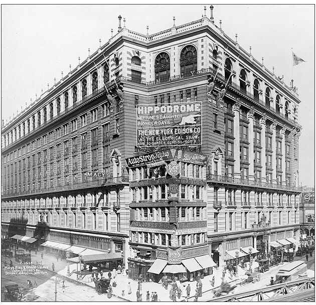 메이시 백화점 1907년 ⓒ United States Library of Congress