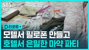 [D리포트] 모텔서 필로폰 만들고&hellip;호텔서 은밀한 마약 파티
