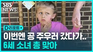 [D리포트] 이번엔 이웃 마당에 공 주우러 간 6세 총 맞아