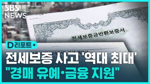 [D리포트] 전세보증사고 역대 최대&hellip;금감원 "경매 유예 &middot; 금융 지원"