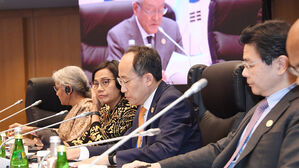 G7 재무장관 회의서 추경호 "선진국, 발전 경험 전수해야"