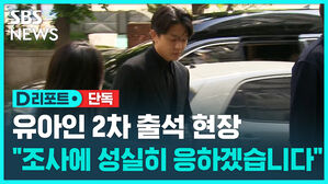 [D리포트] 유아인 경찰 출석 "조사 성실히 임하겠다"