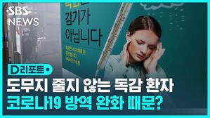 [D리포트] 도무지 줄지 않는 독감 환자&hellip;코로나19 방역기준 완화 때문?