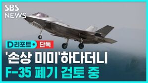 [단독] '동체 착륙' F-35 손상 심각&hellip;'폐기' 검토 [D리포트]