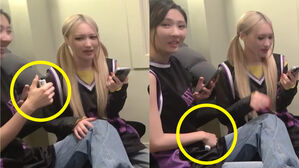 [SBS Star] DREAMCATCHER YOOHYEON Caught Smoking an Electronic Cigarette During Live