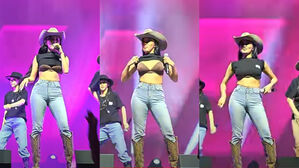 [SBS Star] VIDEO: Hwa Sa Attracts Attention with Her Another Provocative Performance